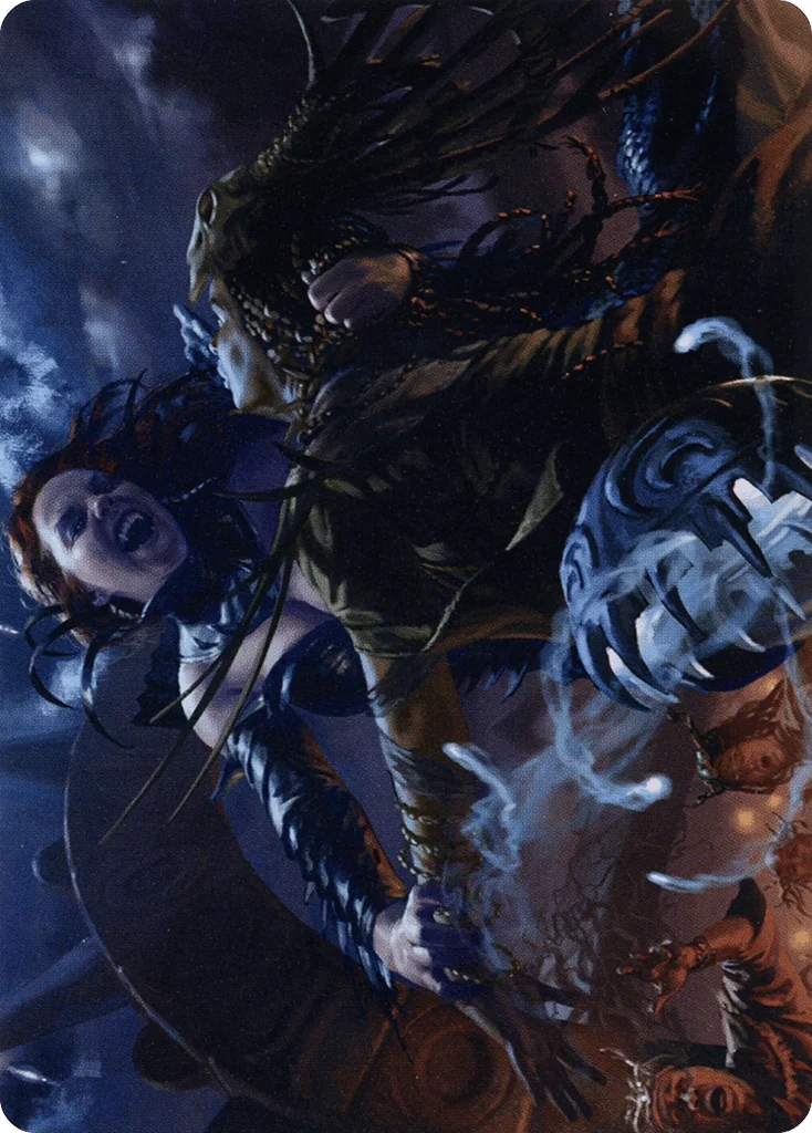 Olivia's Midnight Ambush · Midnight Hunt Art Series