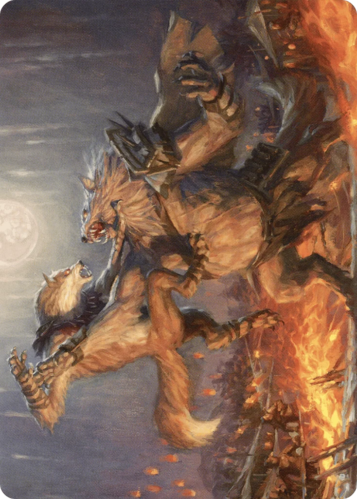 Duel for Dominance · Midnight Hunt Art Series