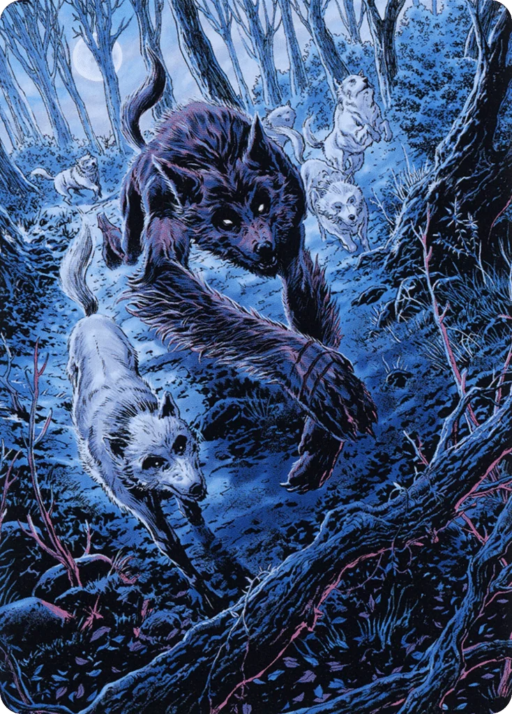 Untamed Pup · Midnight Hunt Art Series