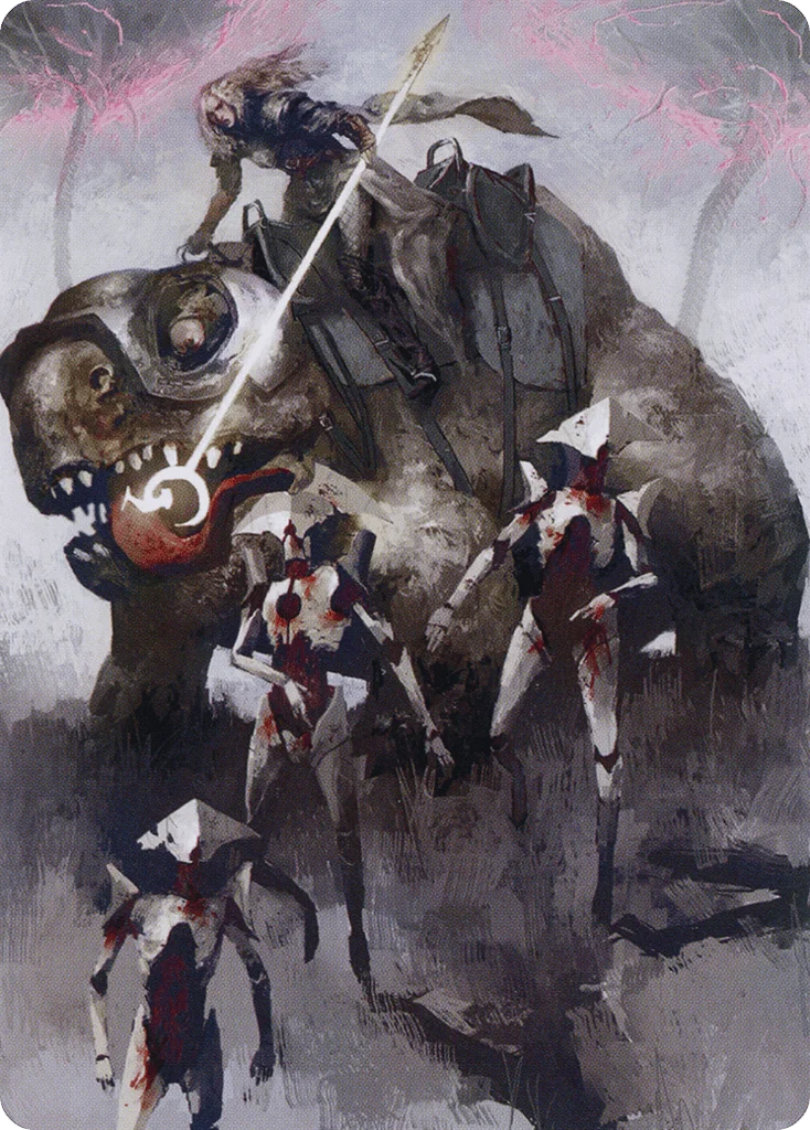 Thalia and The Gitrog Monster · March of the Machine Art Series