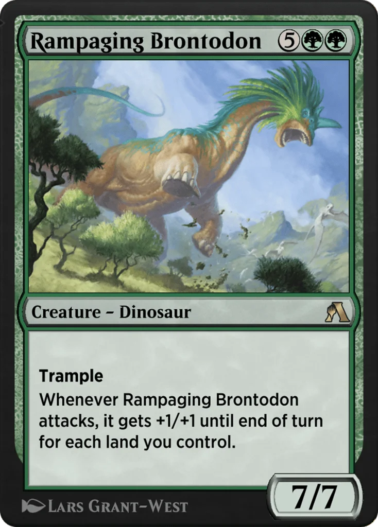 Rampaging Brontodon · Arena Beginner Set