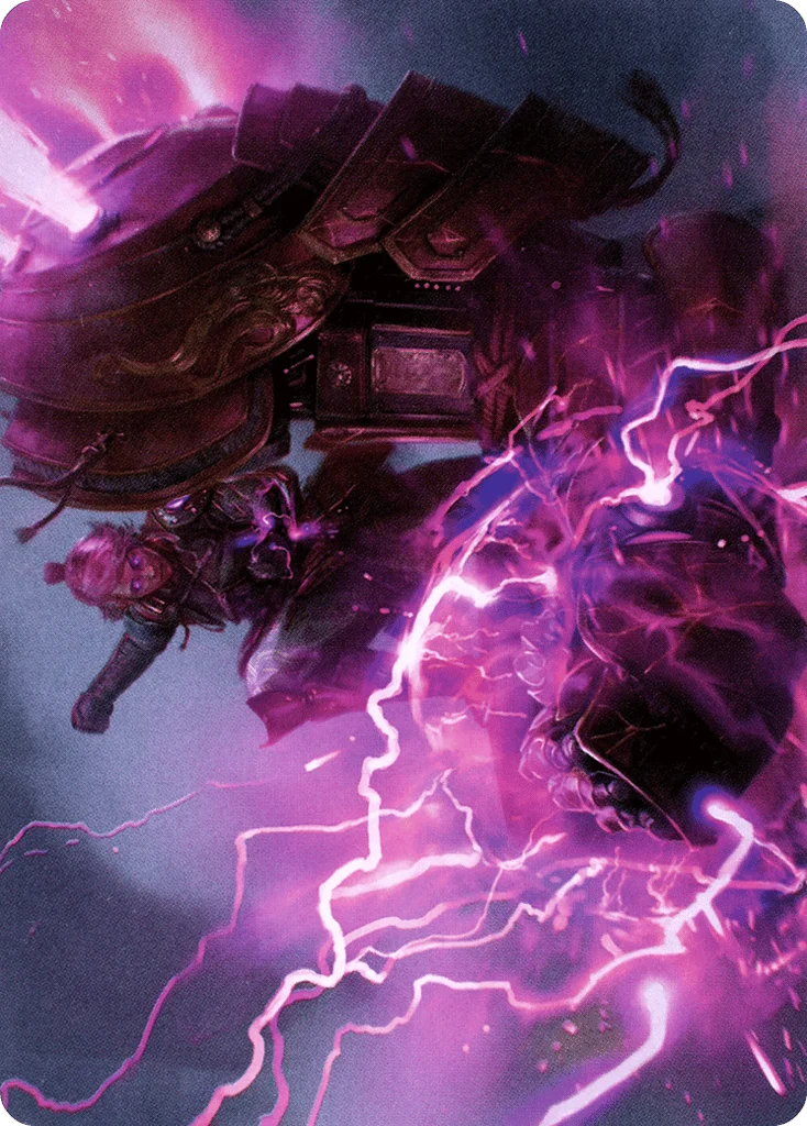 Voltage Surge · Neon Dynasty Art Series