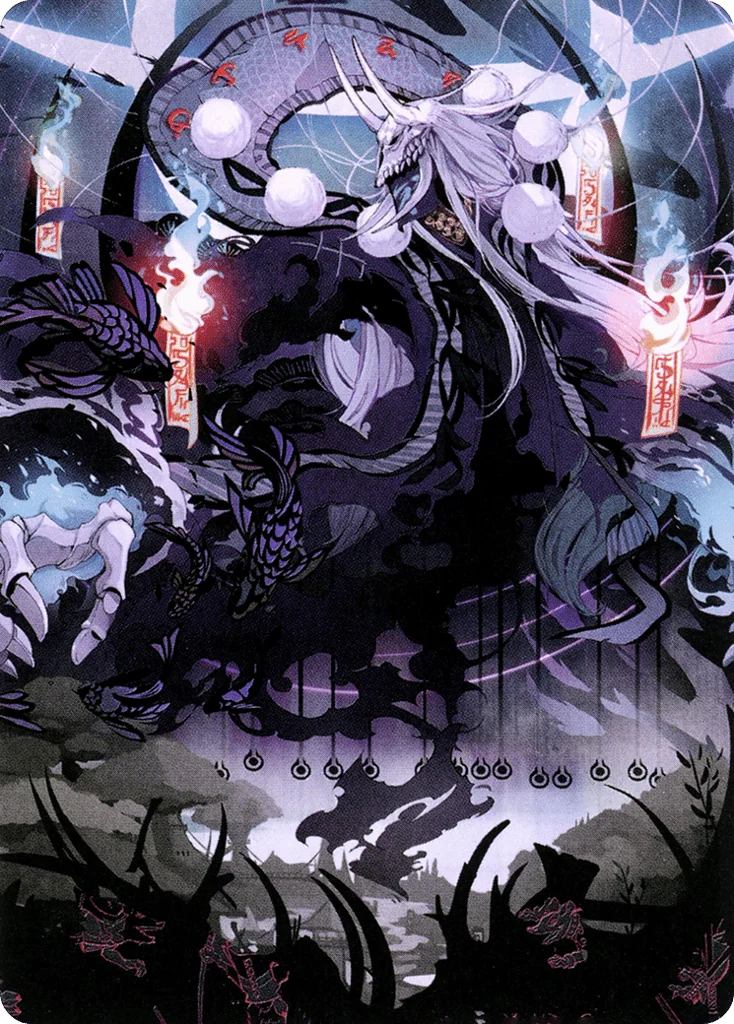 Echo of Death's Wail · Neon Dynasty Art Series