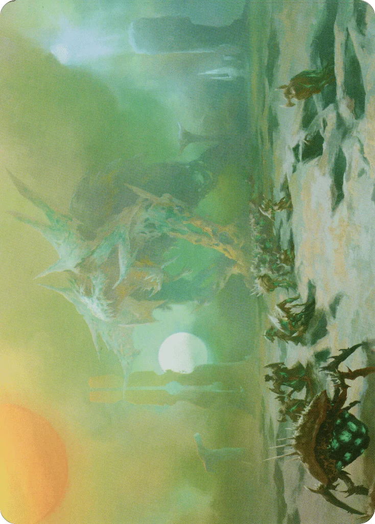 Green Sun's Twilight · Phyrexia: All Will Be One Art Series