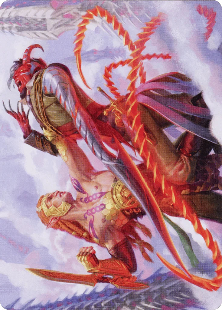 Tyvar's Stand · Phyrexia: All Will Be One Art Series