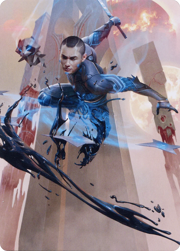 Kaito, Dancing Shadow · Phyrexia: All Will Be One Art Series