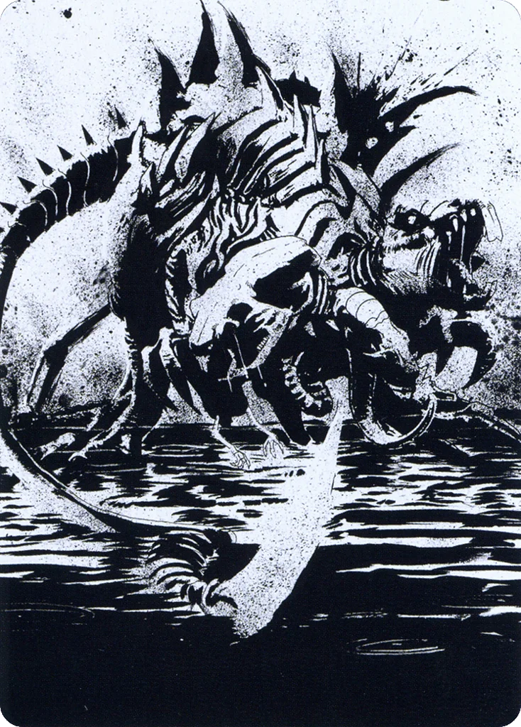 Karumonix, the Rat King · Phyrexia: All Will Be One Art Series