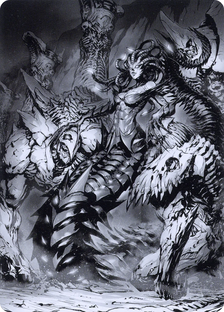 Vraska, Betrayal's Sting · Phyrexia: All Will Be One Art Series