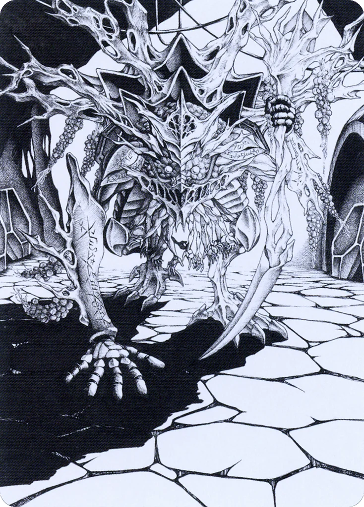 Thrun, Breaker of Silence · Phyrexia: All Will Be One Art Series