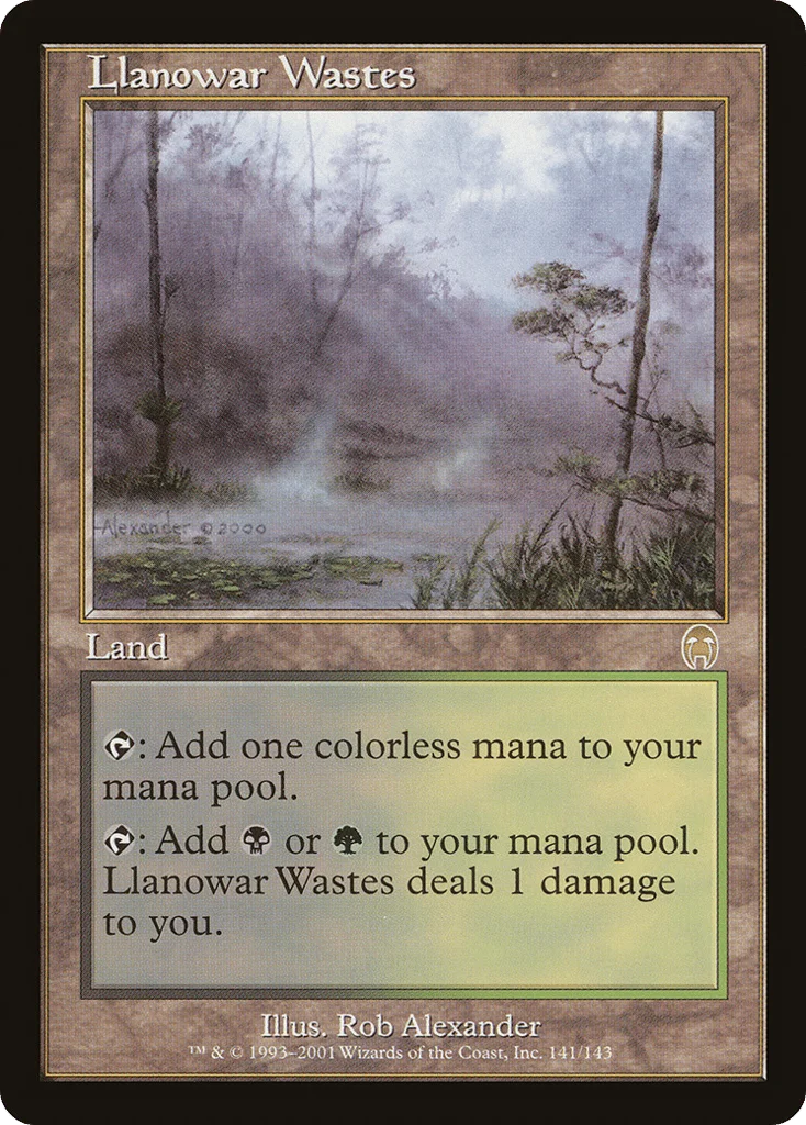 Llanowar Wastes · Apocalypse