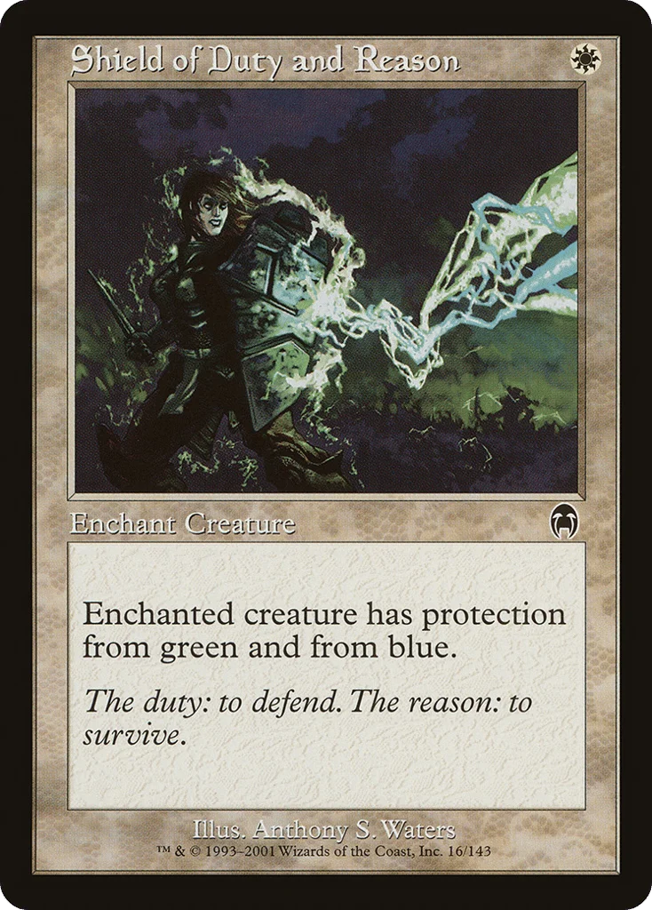 Shield of Duty and Reason · Apocalypse