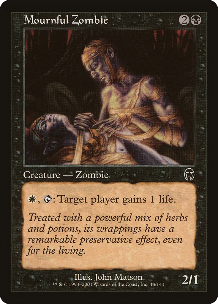 Mournful Zombie · Apocalypse