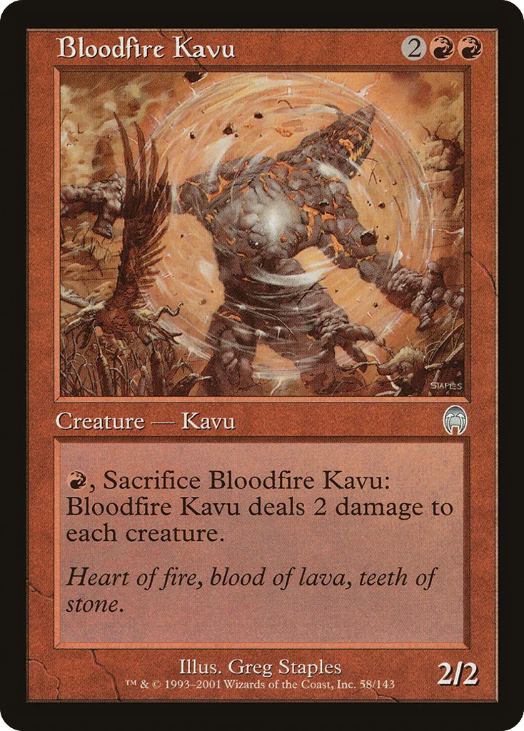 Bloodfire Kavu · Apocalypse