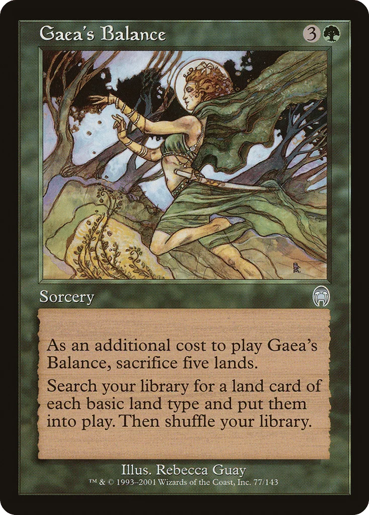 Gaea's Balance · Apocalypse