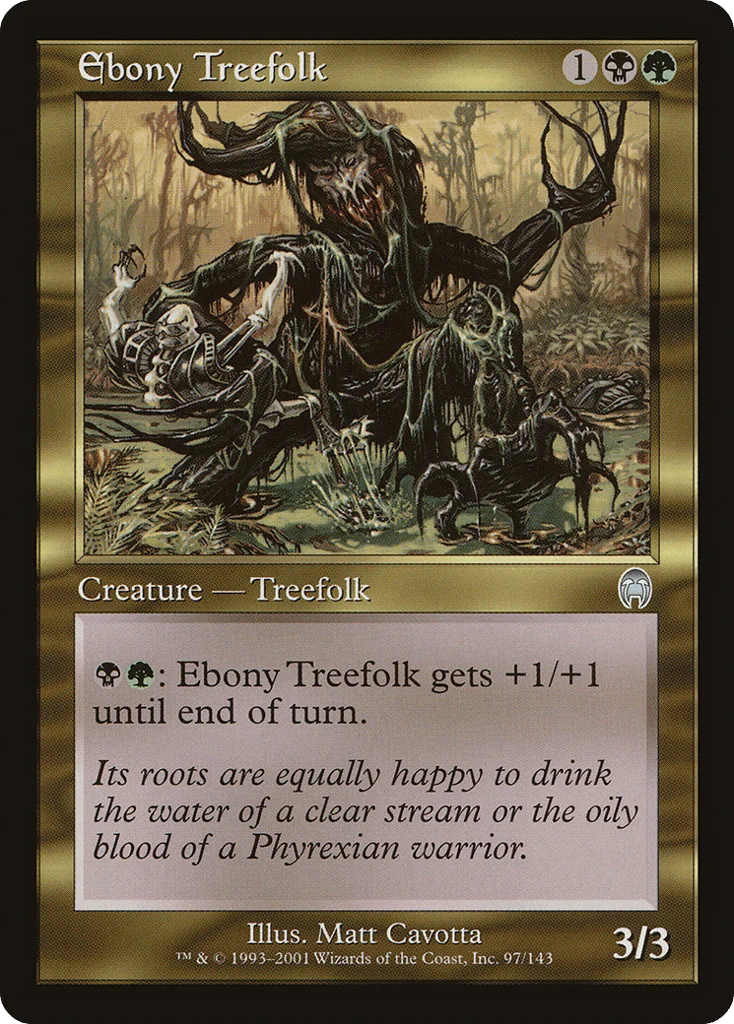 Ebony Treefolk · Apocalypse