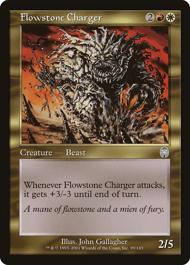 Flowstone Charger · Apocalypse