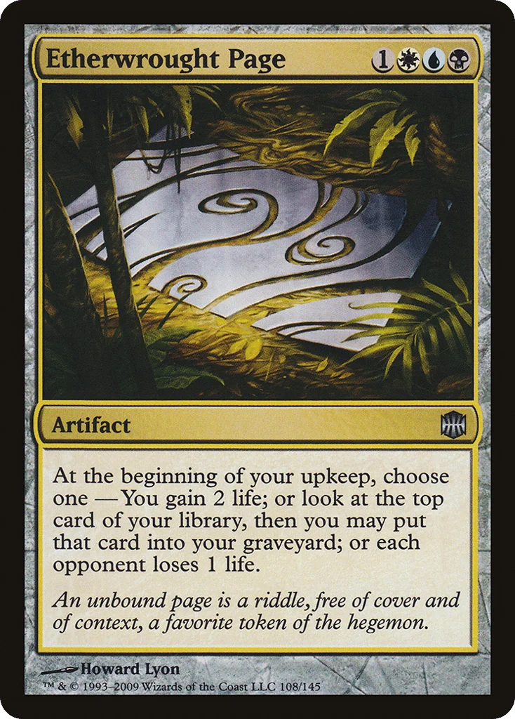 Etherwrought Page · Alara Reborn