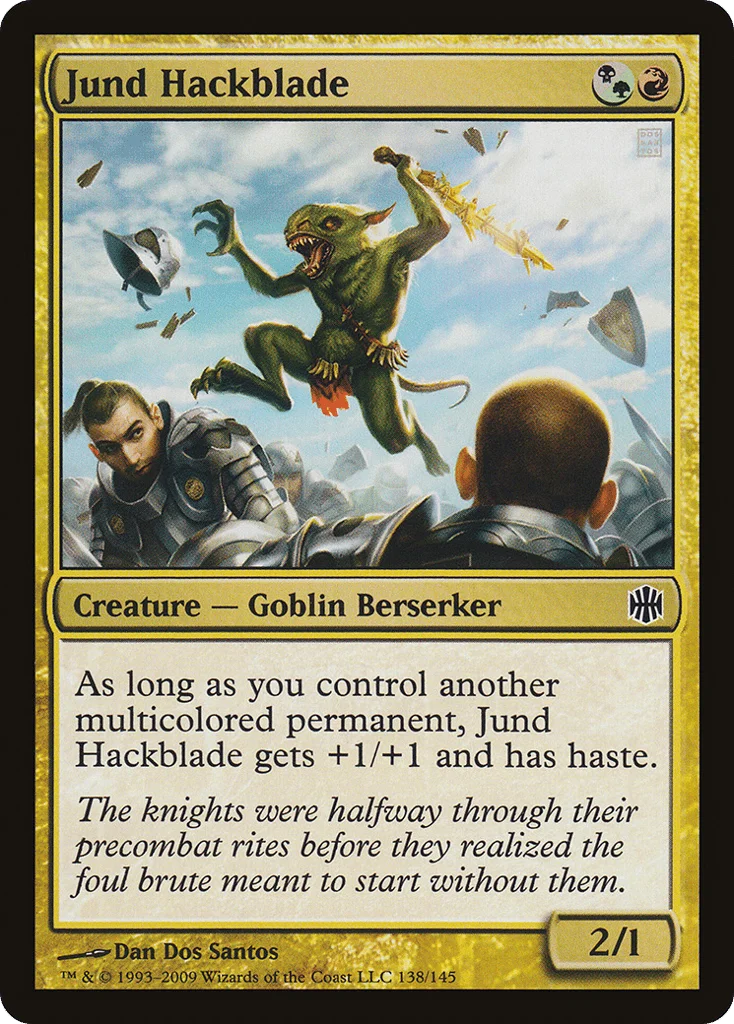 Jund Hackblade · Alara Reborn