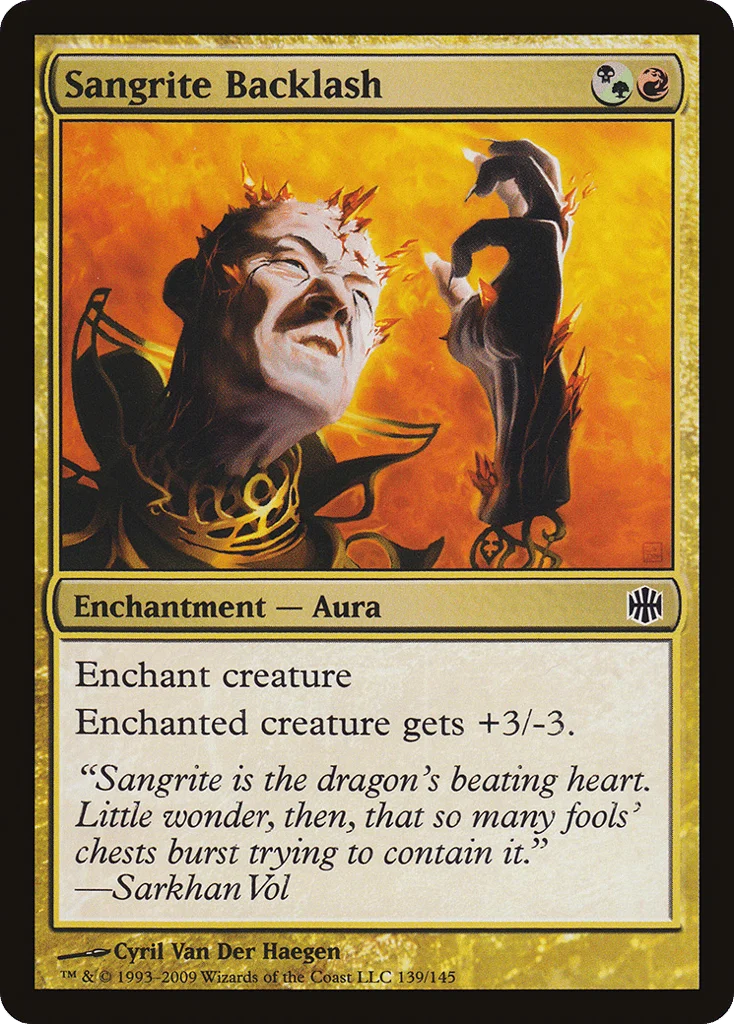 Sangrite Backlash · Alara Reborn
