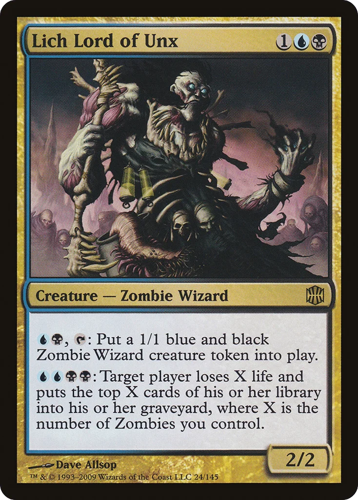 Lich Lord of Unx · Alara Reborn