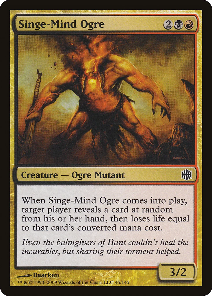 Singe-Mind Ogre · Alara Reborn