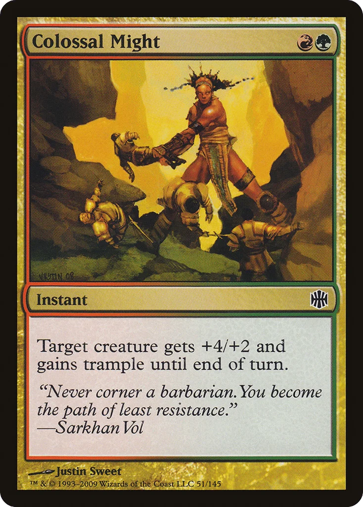 Colossal Might · Alara Reborn