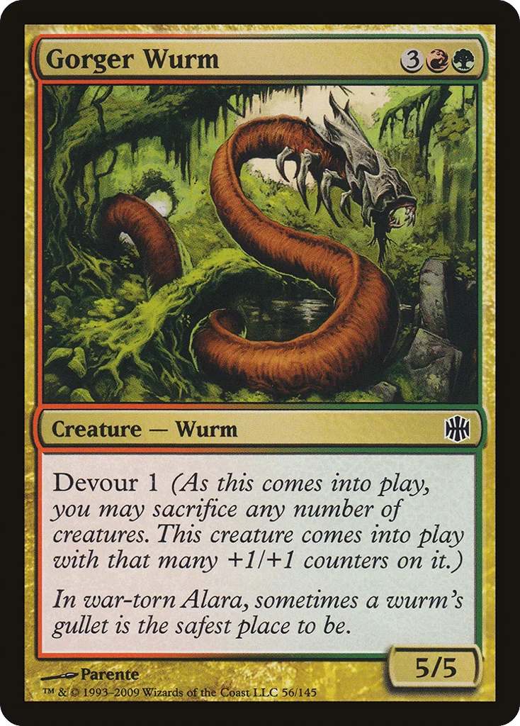 Gorger Wurm · Alara Reborn