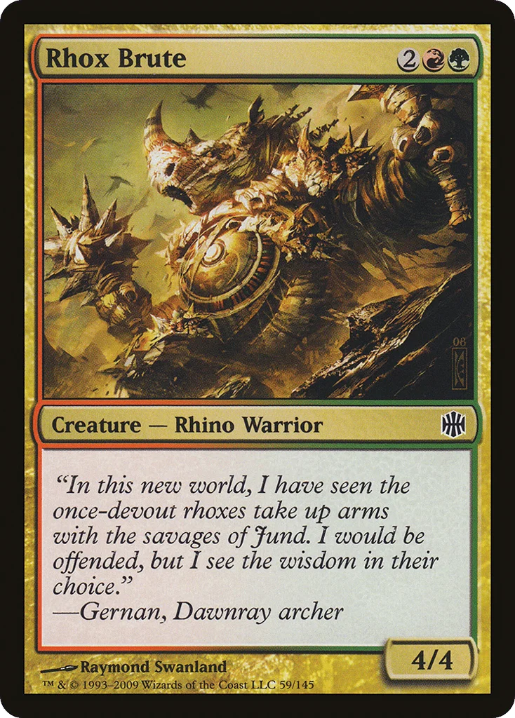 Rhox Brute · Alara Reborn