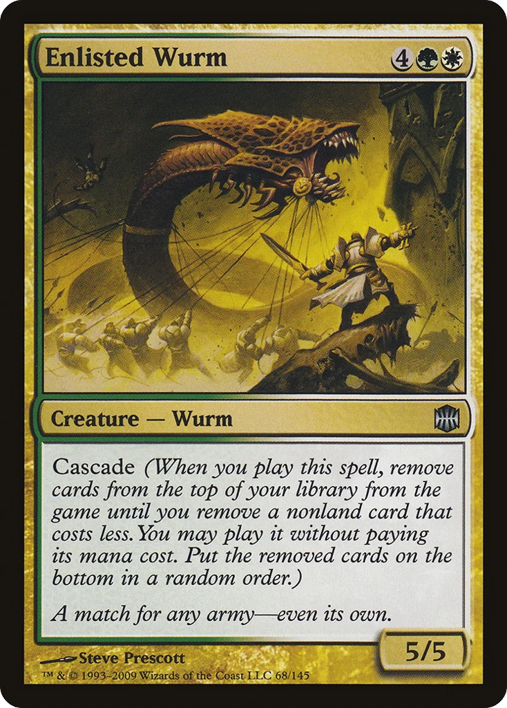 Enlisted Wurm · Alara Reborn