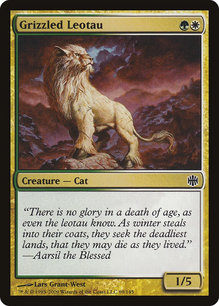 Grizzled Leotau · Alara Reborn