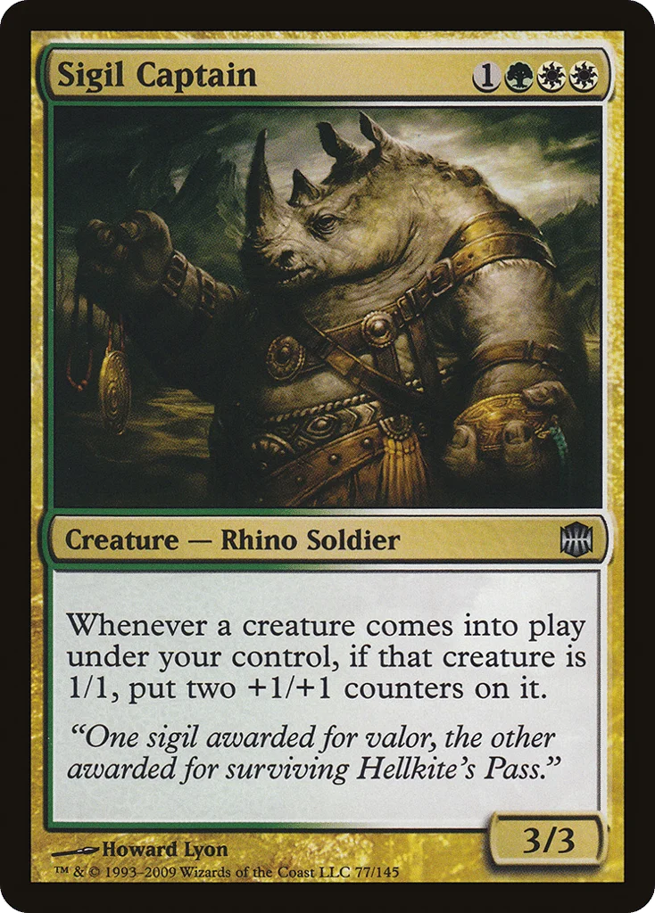 Sigil Captain · Alara Reborn