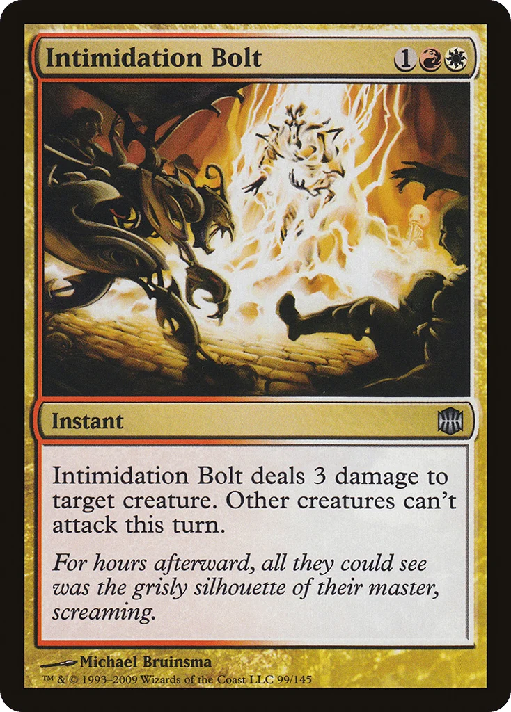 Intimidation Bolt · Alara Reborn