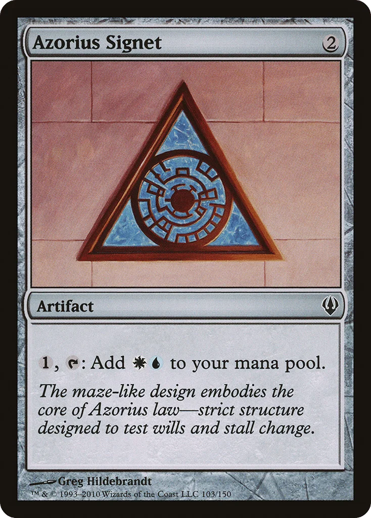 Azorius Signet · Archenemy