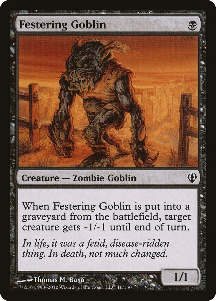 Festering Goblin · Archenemy