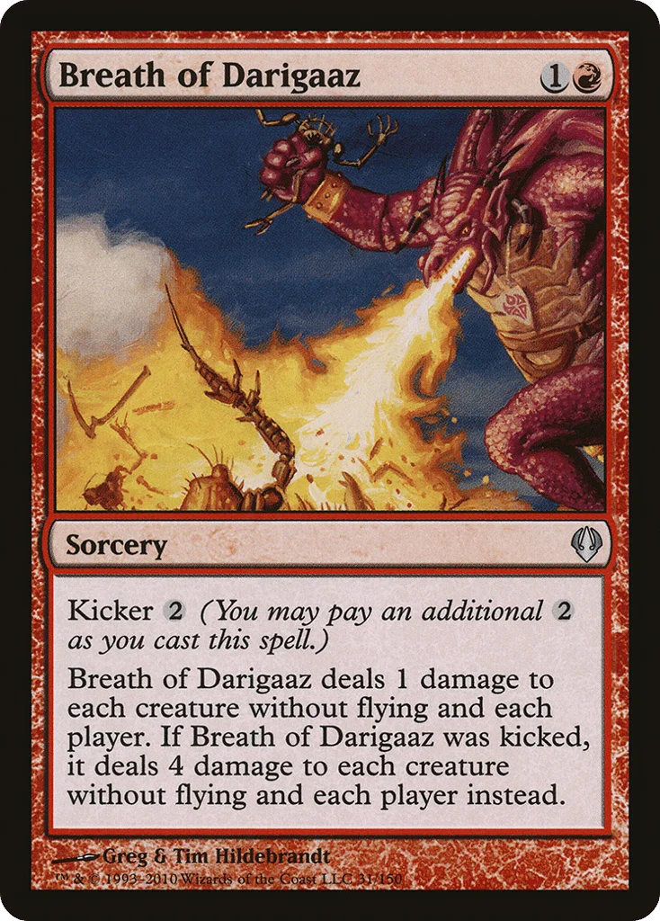 Breath of Darigaaz · Archenemy