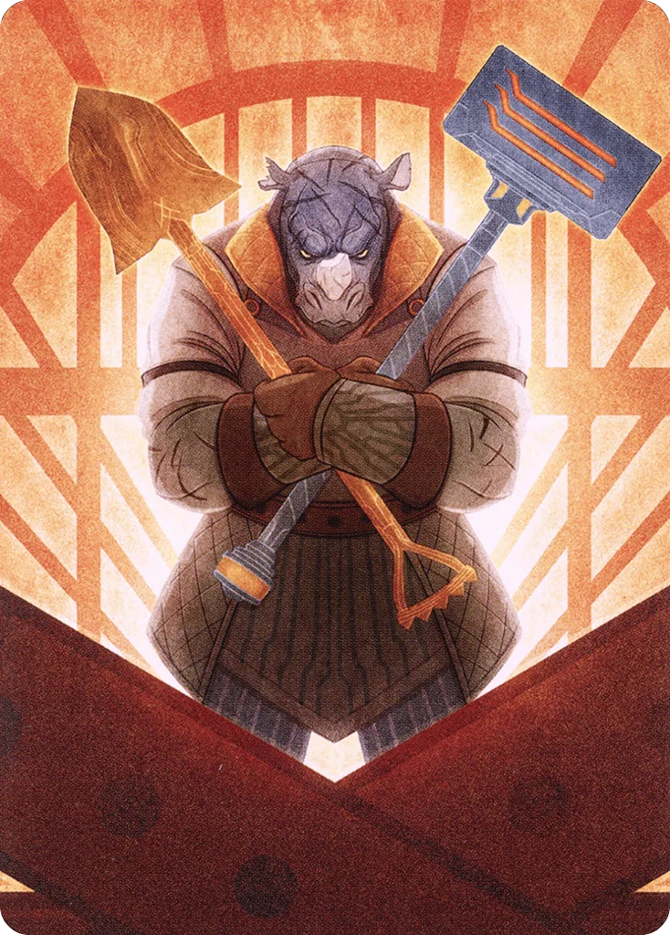 Mr. Orfeo, the Boulder · New Capenna Art Series
