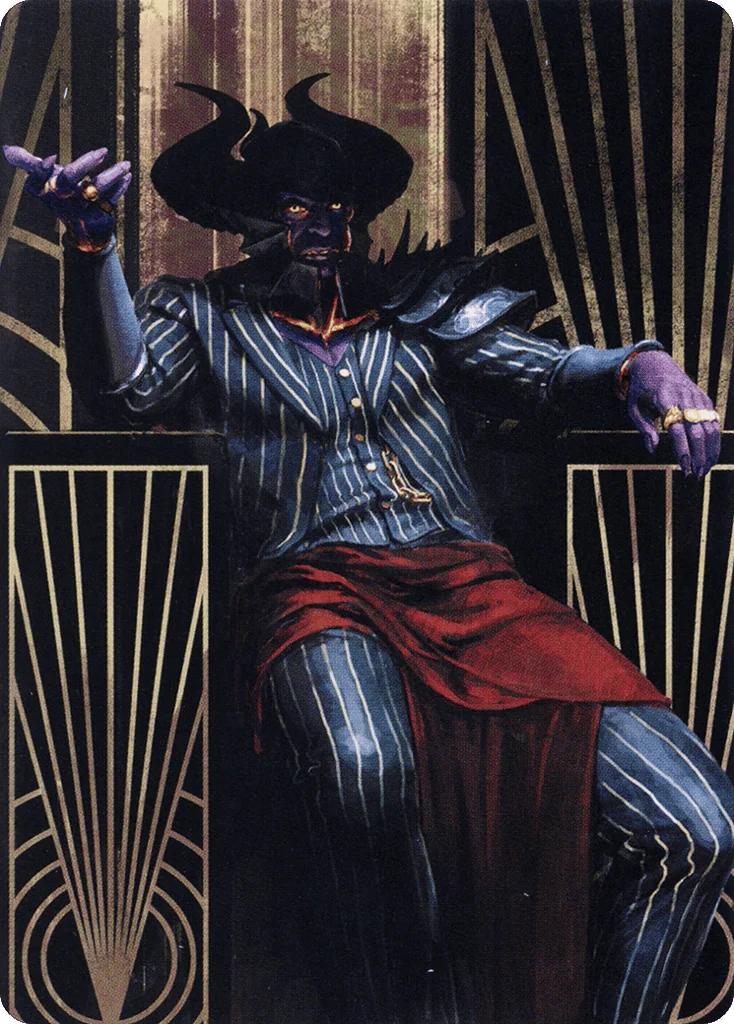 Ob Nixilis, the Adversary · New Capenna Art Series