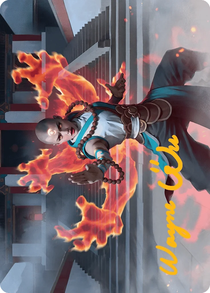 Flamehold Grappler · Tarkir: Dragonstom Art Series