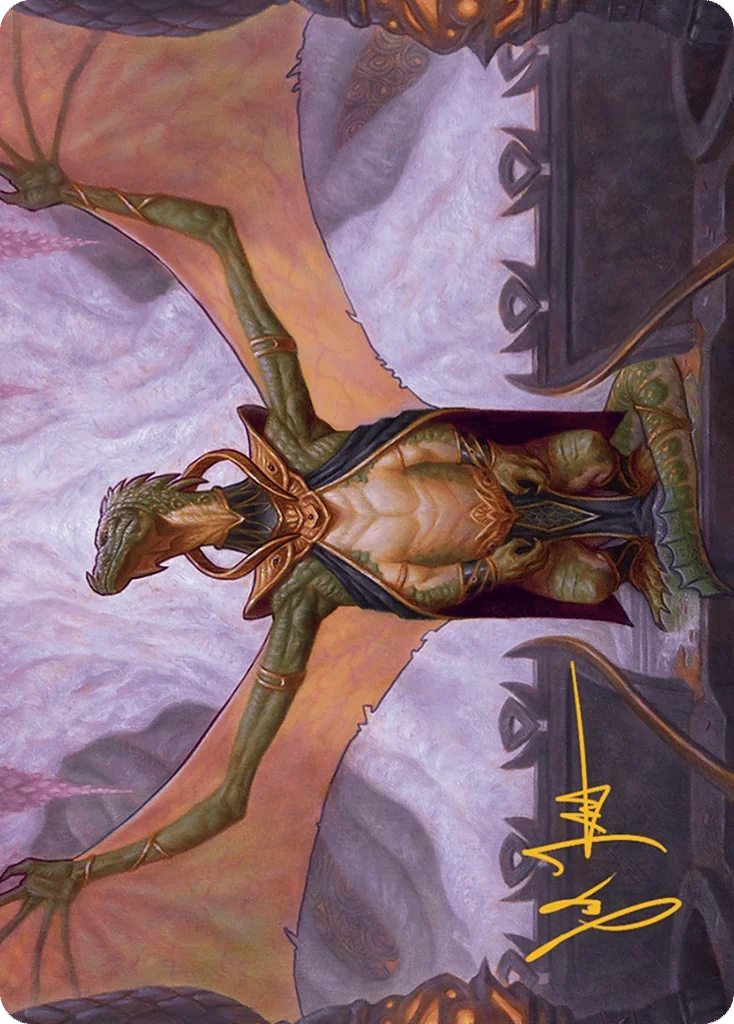 Kheru Goldkeeper · Tarkir: Dragonstom Art Series