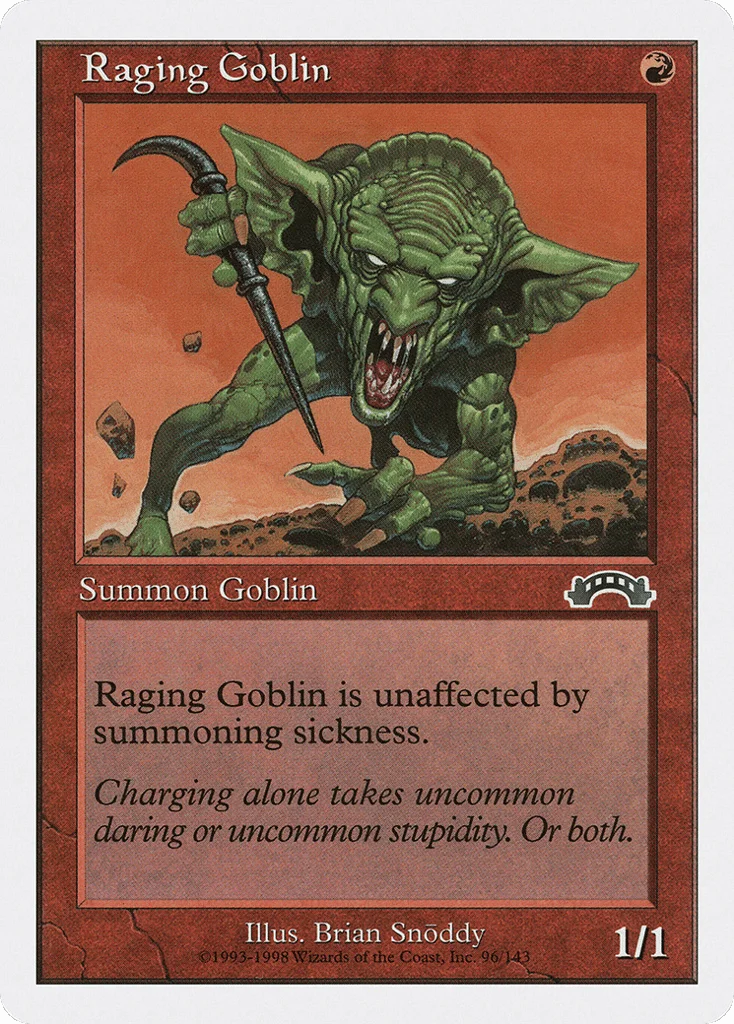 Raging Goblin · Anthologies