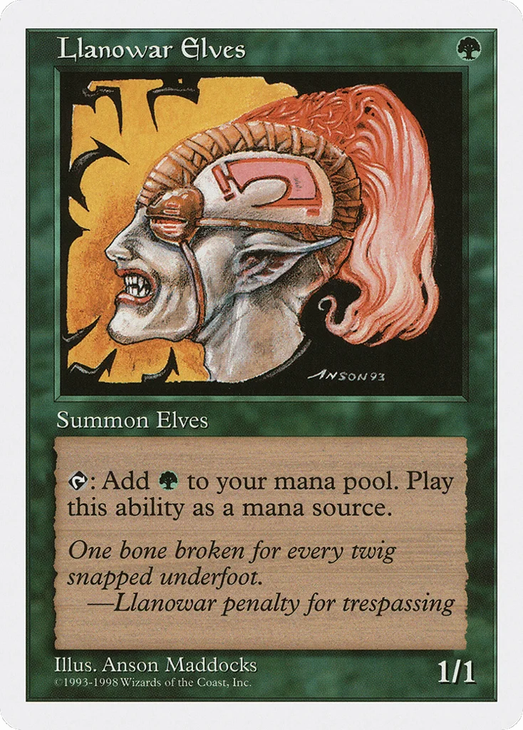 Llanowar Elves · Anthologies