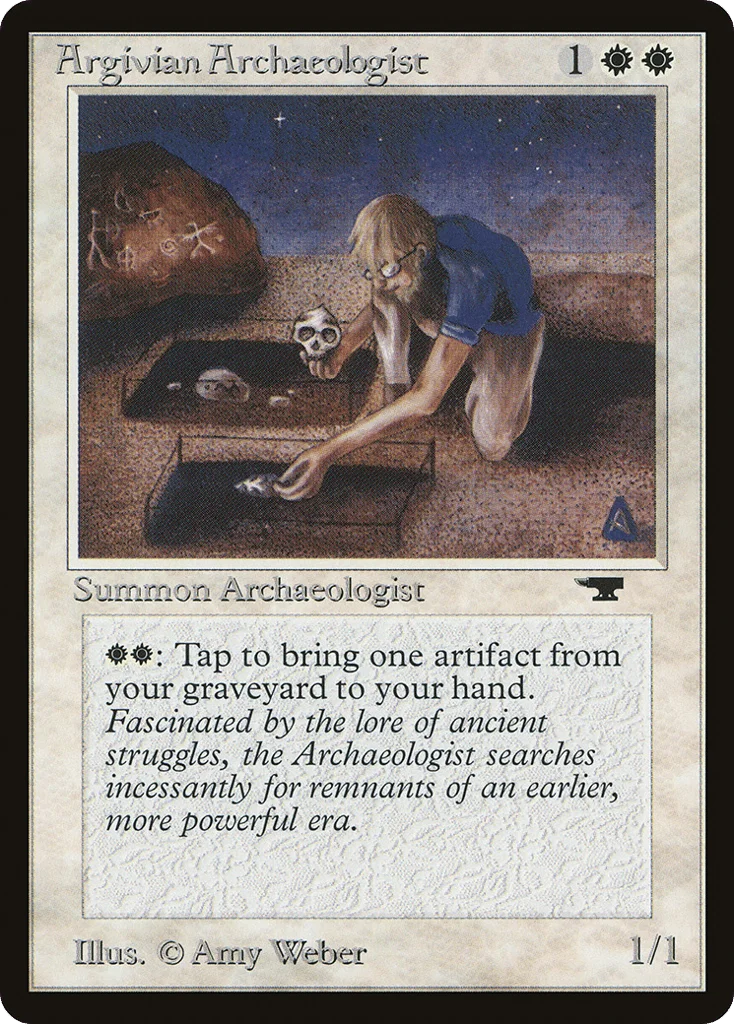 Argivian Archaeologist · Antiquities