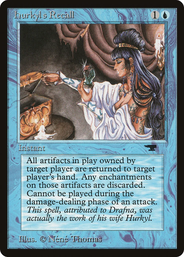 Hurkyl's Recall · Antiquities