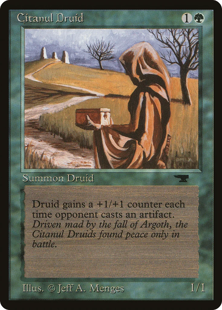 Citanul Druid · Antiquities