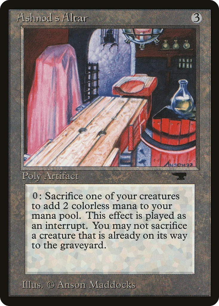 Ashnod's Altar · Antiquities