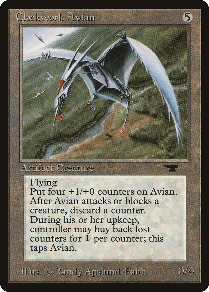 Clockwork Avian · Antiquities