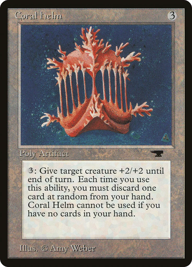 Coral Helm · Antiquities