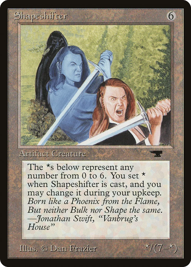 Shapeshifter · Antiquities
