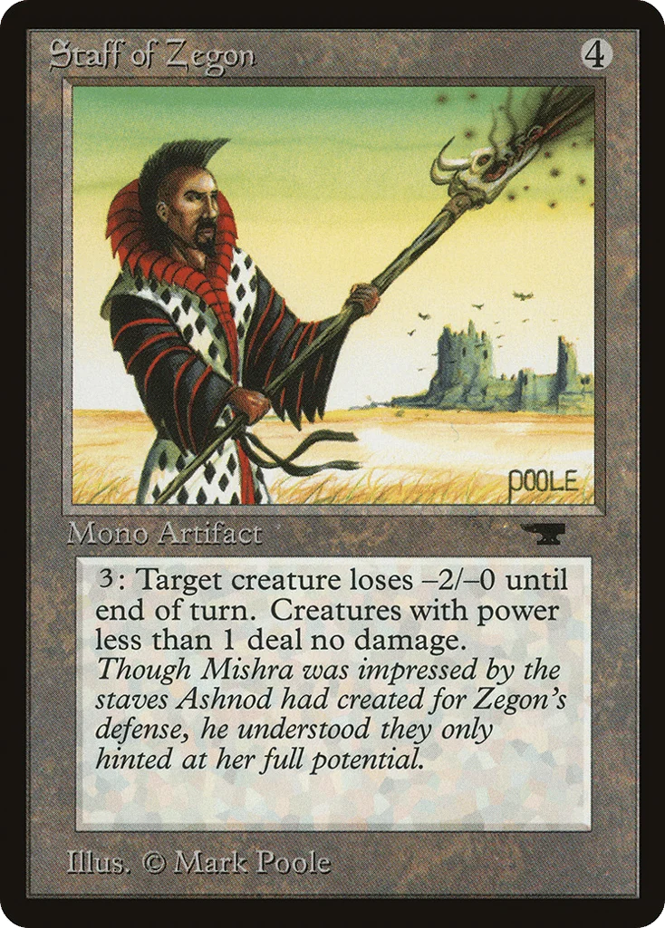 Staff of Zegon · Antiquities