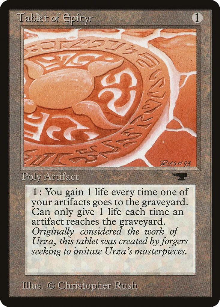 Tablet of Epityr · Antiquities